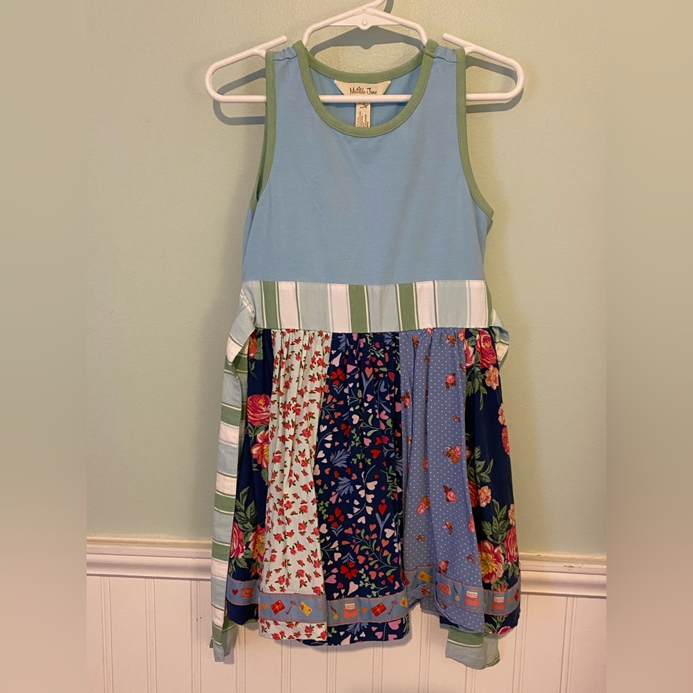 Matilda Jane dress sz 4 and socks